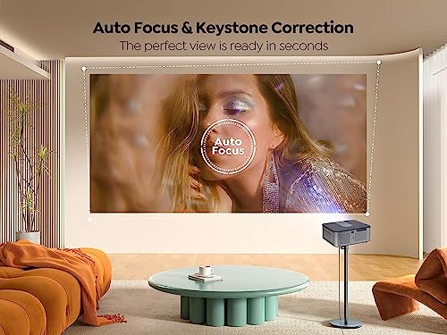 (Open Box) Egate K9 Pro-Max Android FHD 1080p LED Projector,
