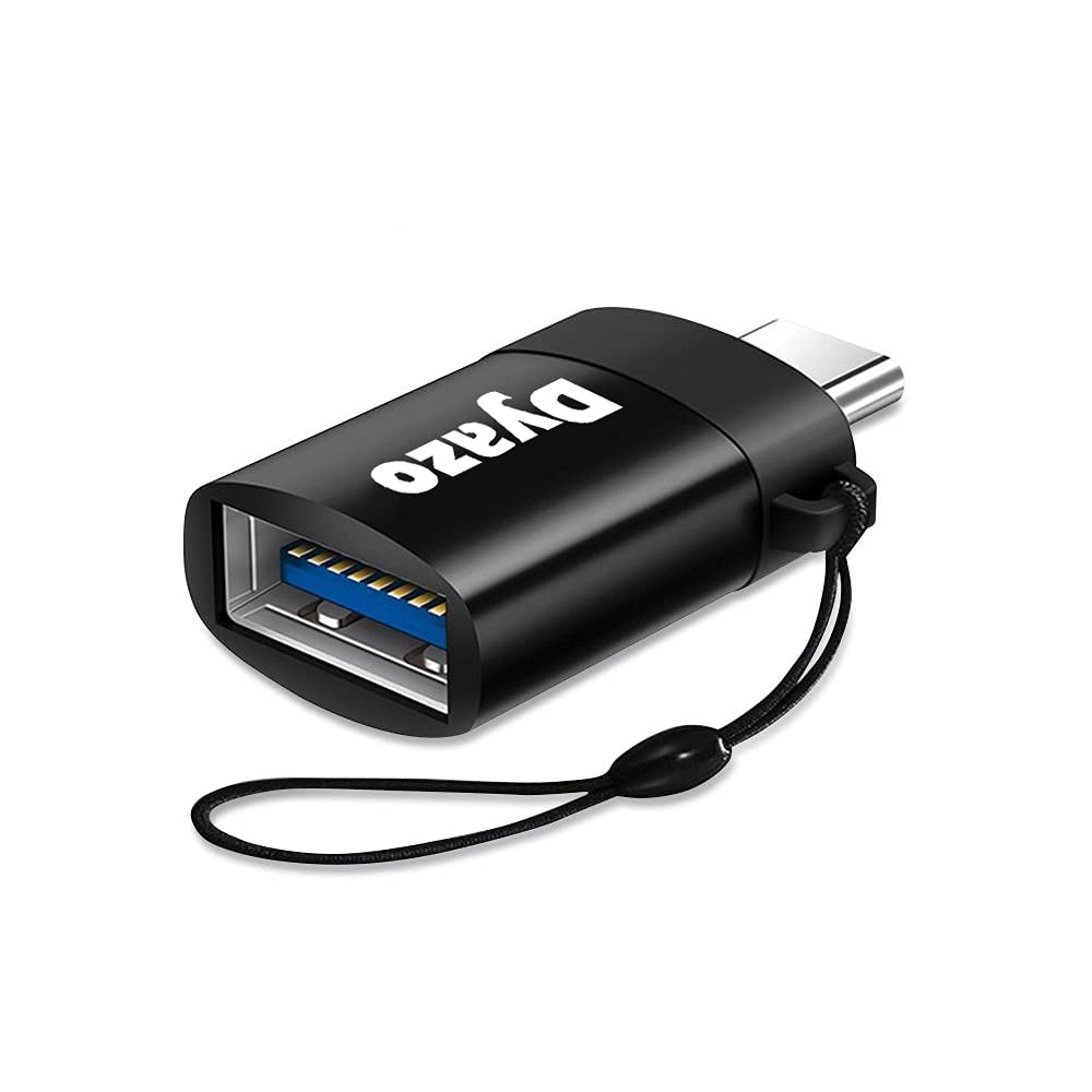 (Open Box) Dyazo Aluminium Portable High Speed Micro USB to USB A Female OTG Adapter/Converter Compatible with Samsung S6 Edje S7 Edge S4 LG G4, Mouse, Keyboard, Flash Drive All Micro O.T.G Enable Devices