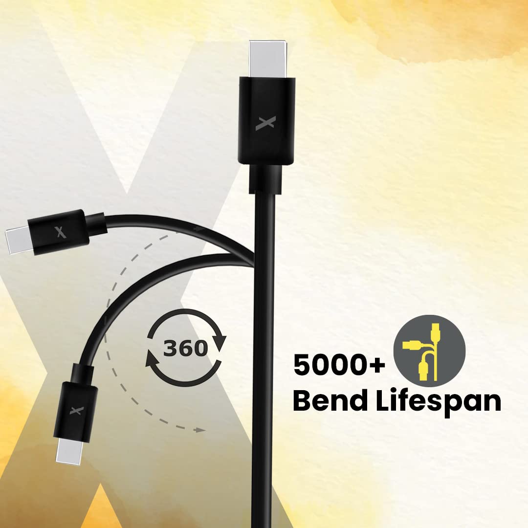 FLiX (Beetel USB to Micro USB PVC Data Sync & 2A Fast Charging Cable, Made in India, 480Mbps Data Sync, Solid Cable, 1 Meter Long USB Cable for Micro USB Devices (Black)(XCD-M11)