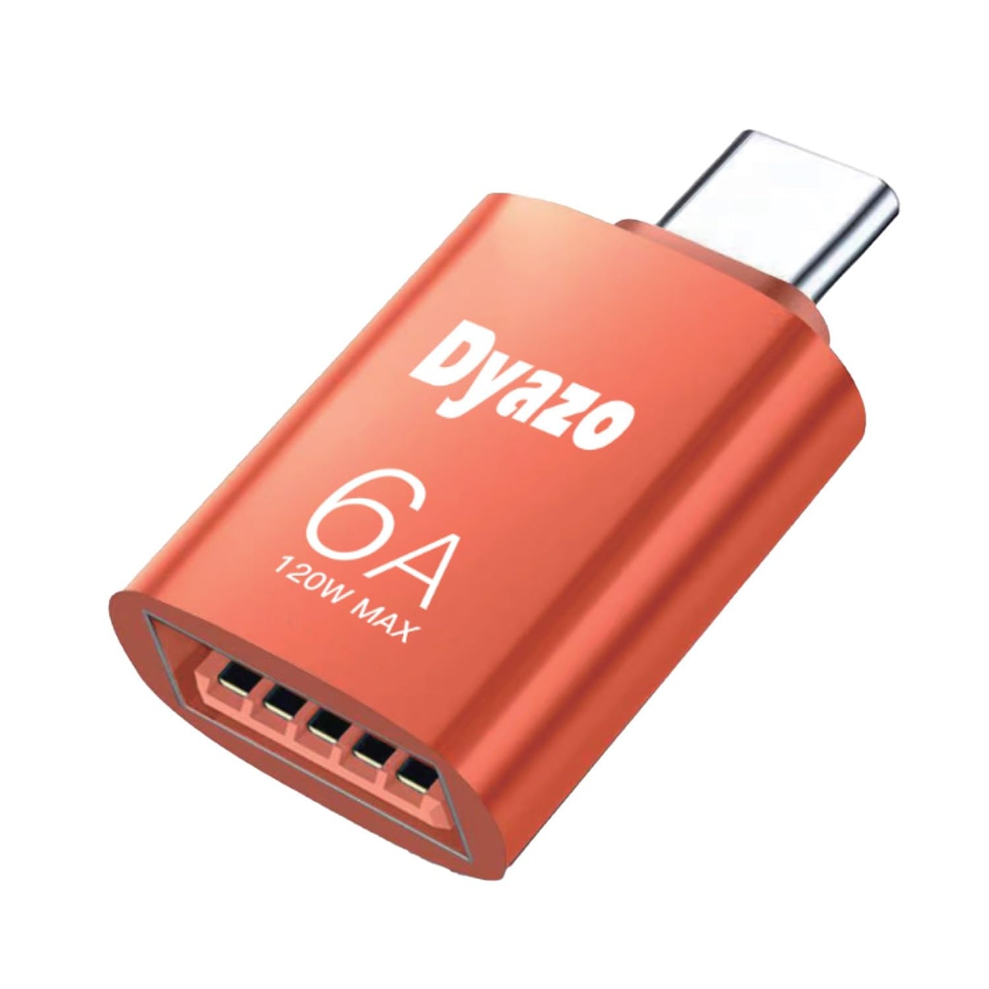 (Open Box) Dyazo Aluminium Portable High Speed Micro USB to USB A Female OTG Adapter/Converter Compatible with Samsung S6 Edje S7 Edge S4 LG G4, Mouse, Keyboard, Flash Drive All Micro O.T.G Enable Devices