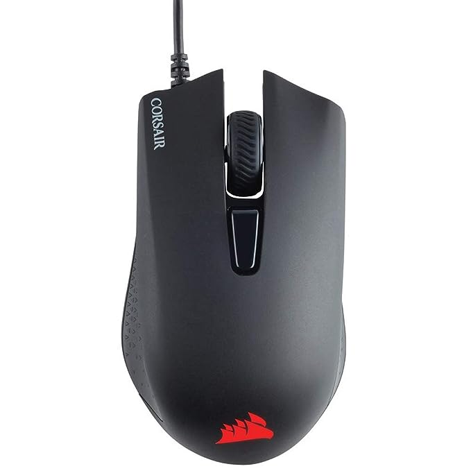 (Open Box) Corsair Harpoon Pro RGB, FPS/MOBA Gaming Wired Mouse, 12000 DPI Optical- Black