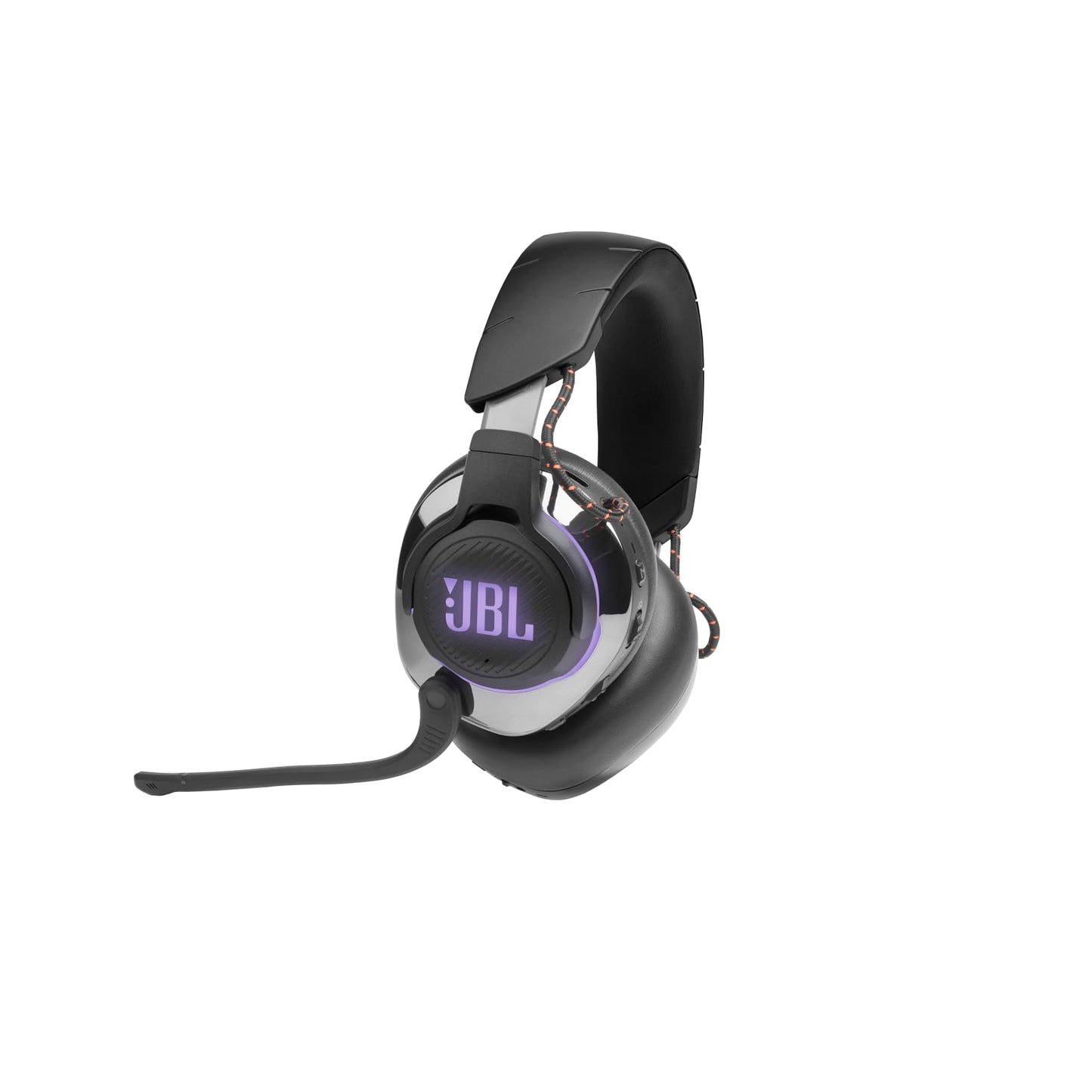 (OPEN BOX) JBL Quantum 810 Wireless Over Ear Gaming Headset with Mic, ANC, 50mm Neodymium Drivers, 43H Playtime, Low Latency, Dual Surround Sound, Boom Mic, 2.4GHz Wireless Dongle, Discord-certified Dial (Black)