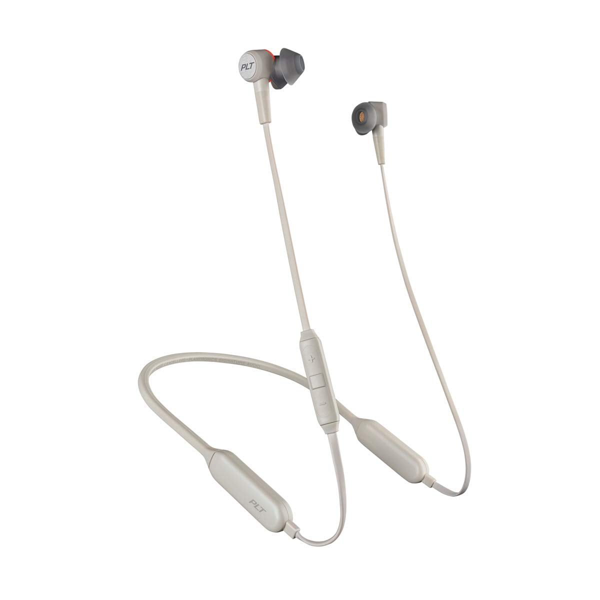 (Open Box) Plantronics BackBeat GO 410 Wireless Headphones, Active Noise Canceling Earbuds,Bone