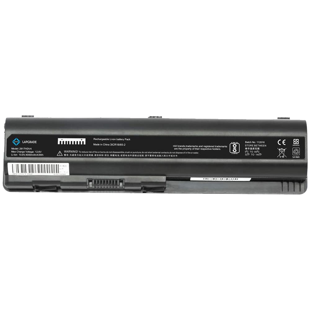 (Open Box) Lapgrade Battery for HP Pavilion DV4 DV5 DV6 Series