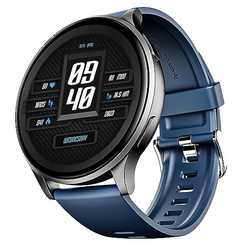 (Without box)boAt Lunar Orb w/ 1.45" (3.6 cm) AMOLED Display, BT Calling, DIY Watch Face Studio, Coins, Crest App Health Ecosystem, Live Cricket & Football Scores, IP67, Smart Watch for Men & Women(Active Black)