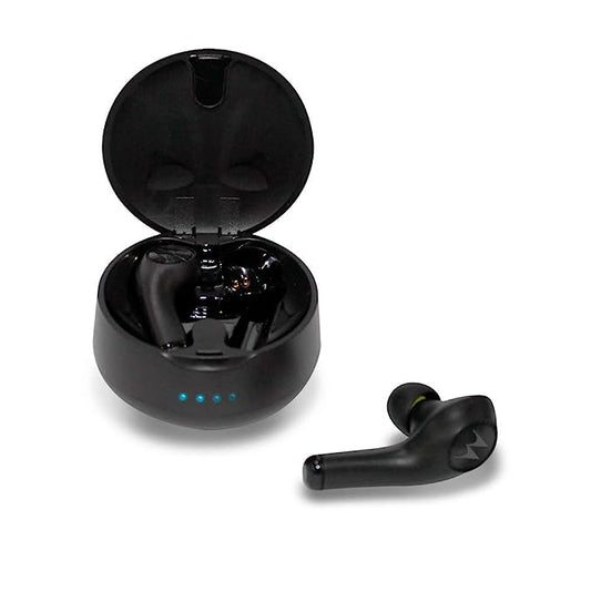 (Open Box) Motorola Verve Buds 500 True Wireless Bluetooth In-Ear Headphones with Mic - Black