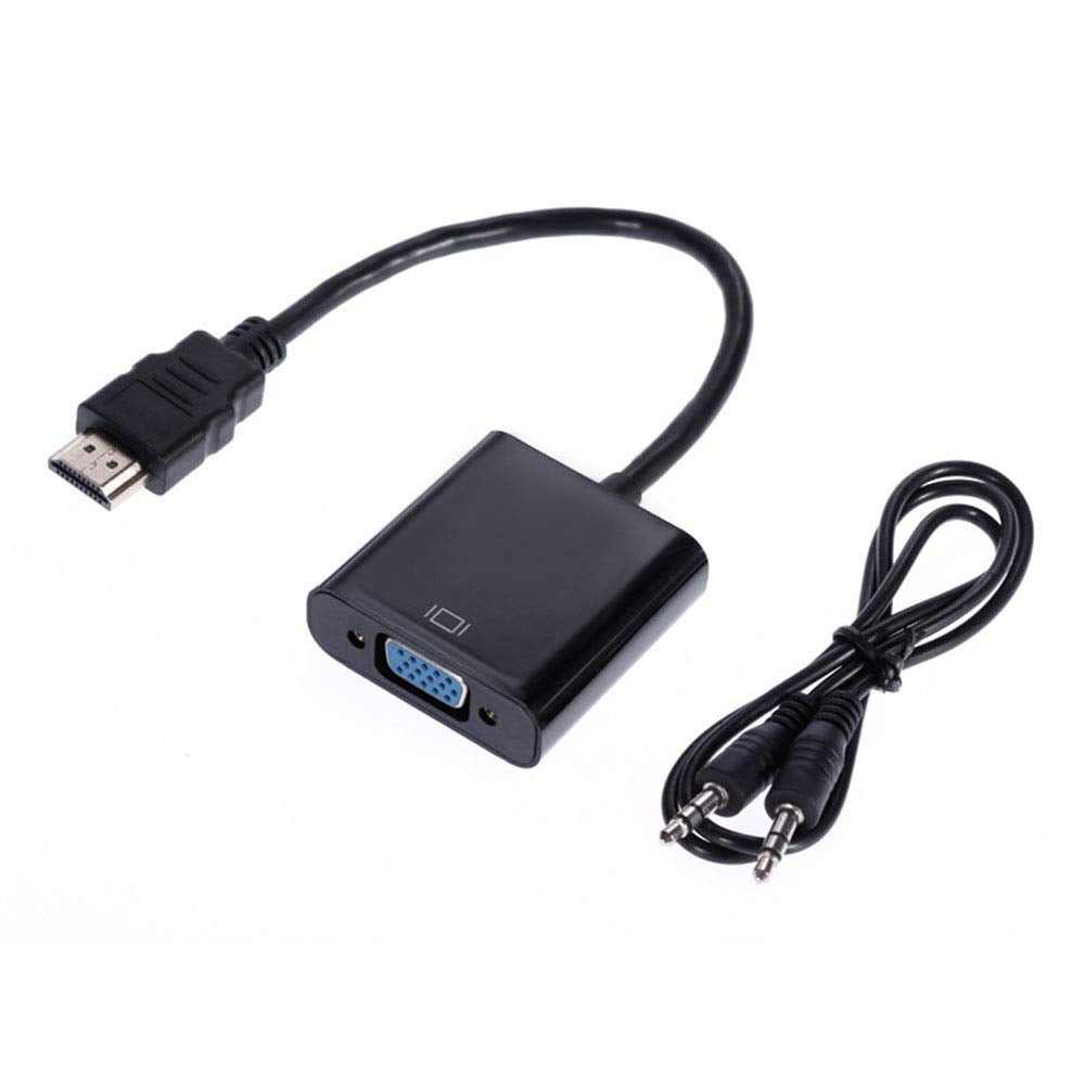 (Open Box)Lapster DisplayPort to VGA Adapter, Gold-Plated DP to VGA Cord (Male to Female) Compatible with Computer, Desktop, Laptop, PC, Monitor, Projector, HDTV