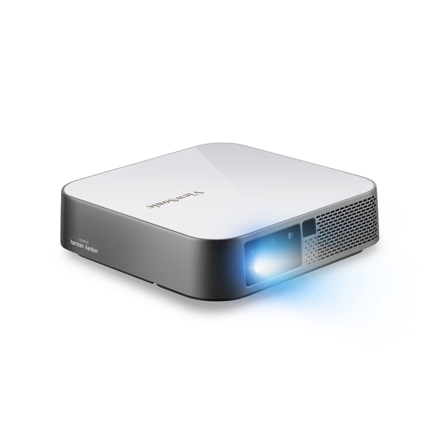 (Open Box) Viewsonic M1 Mini Portable Projector | Jbl Speaker | Hdmi | Auto Keystone |Built-in Battery |100" Projection Image 854 X 480 | 100 Lumen - White