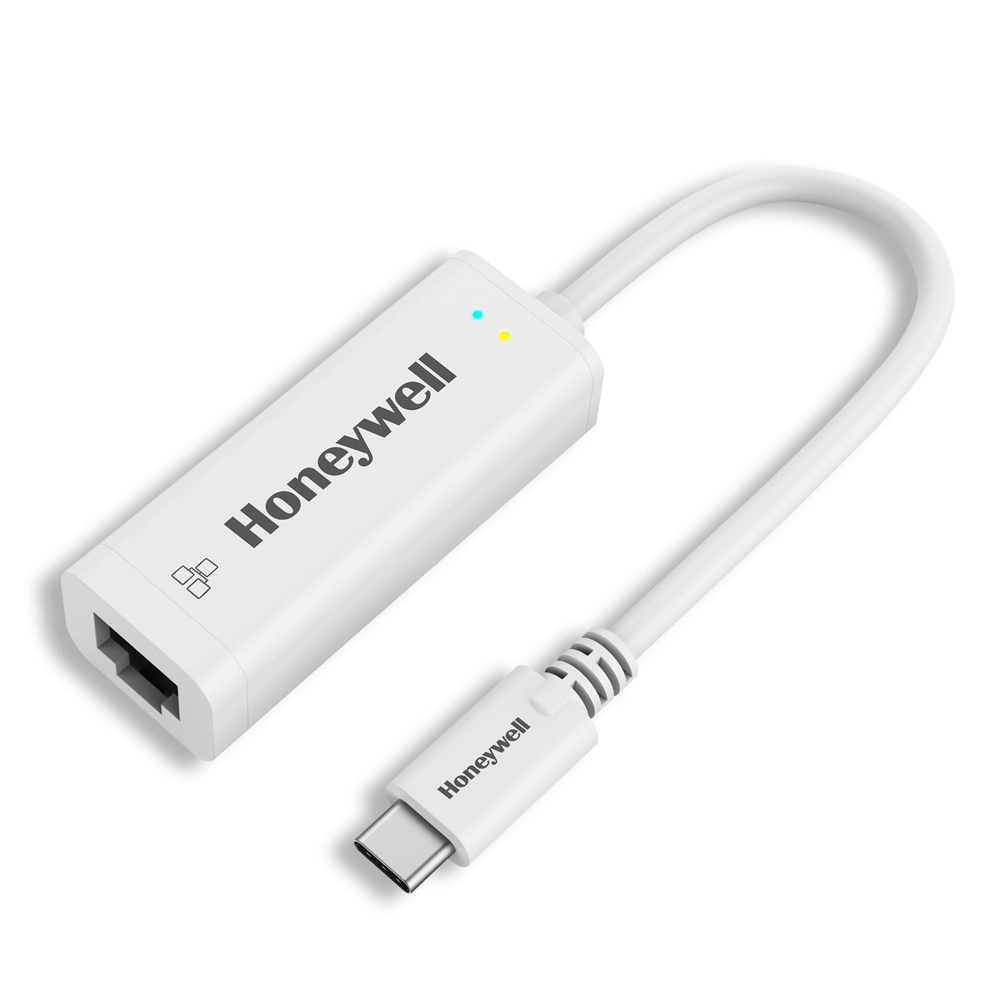 (Open Box) Honeywell 4-in-1 Type C 3.1 to USB 3.0 with RJ45 Gigabit Ethernet Adapter, 5GBPS Transfer Speed, 3x3.0 USB Ports, 1Gbps Bandwidth, Universally Compatible with Type C MacBooks, laptops, PCs, Tablets