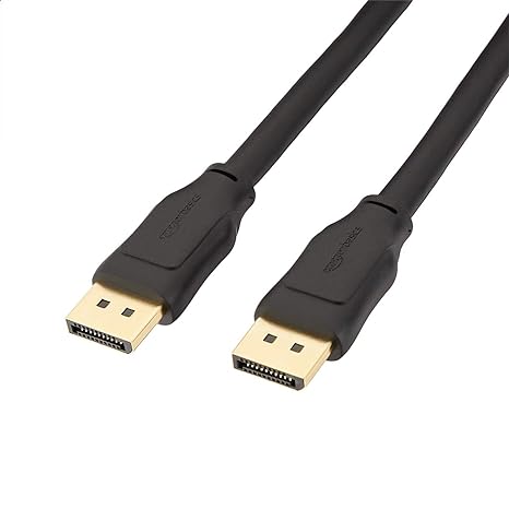 (Open Box) AmazonBasics 15 Feet DisplayPort to DisplayPort Cable - (Not HDMI Cable, Gold)