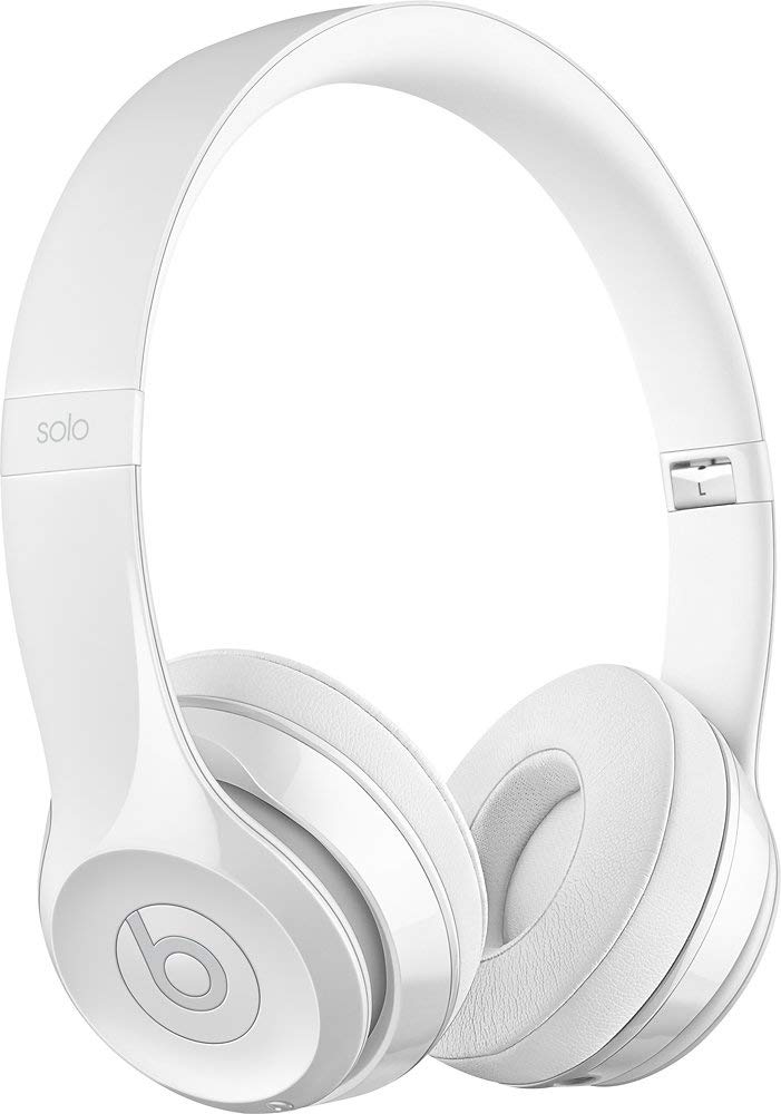(Open Box) Beats Solo3 Wireless On-Ear Headphones Gloss White
