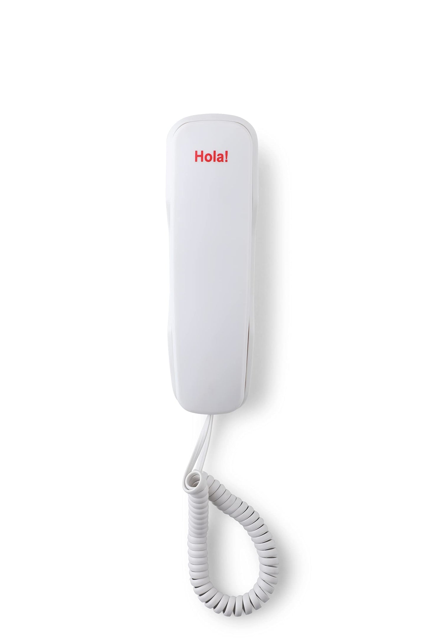(Open Box)Hola! TF 510 Corded Landline Phone, Wall/Desk Mountable, Clear Call Quality, Compact Design, Redial/Mute/Hold Function (Made in India) (Black)