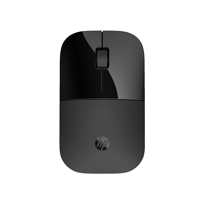 (Open Box) HP Z3700 Wireless Optical Mouse with USB Receiver and 2.4GHz Wireless Connection/ 1200DPI / 16 Months Long Battery Life/Ambidextrous and Slim Design