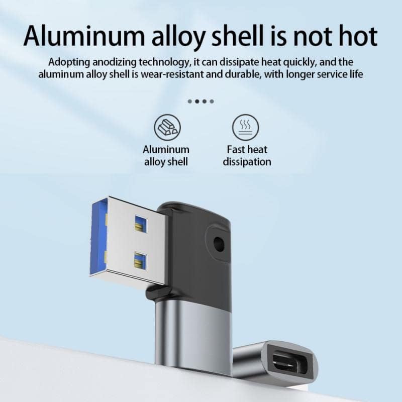 (Open Box) Dyazo Aluminium Portable High Speed Micro USB to USB A Female OTG Adapter/Converter Compatible with Samsung S6 Edje S7 Edge S4 LG G4, Mouse, Keyboard, Flash Drive All Micro O.T.G Enable Devices