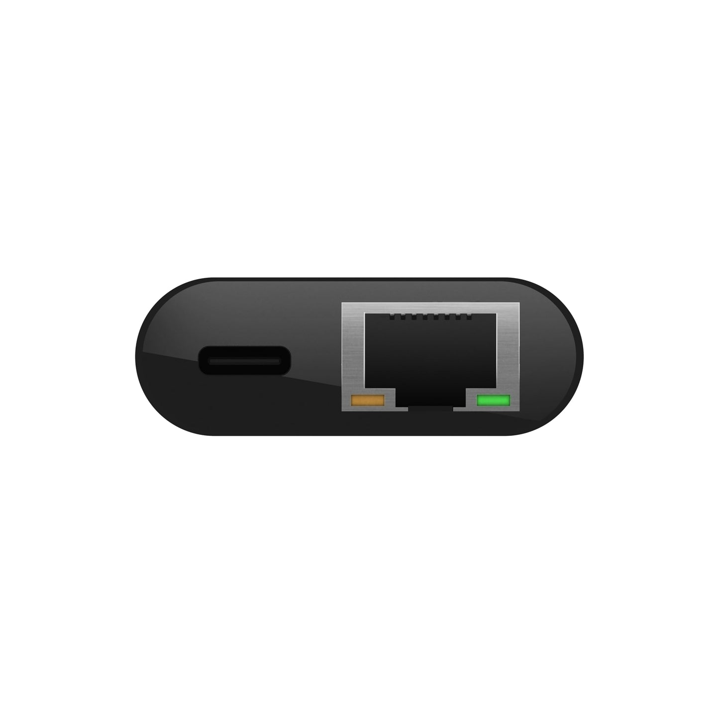 (Open Box) Belkin USB-C to VGA Adapter + Charge (Supports HD 1080p Video Resolution, 60W Pass-Through Power for Connected Devices) MacBook Pro VGA Adapter, Black