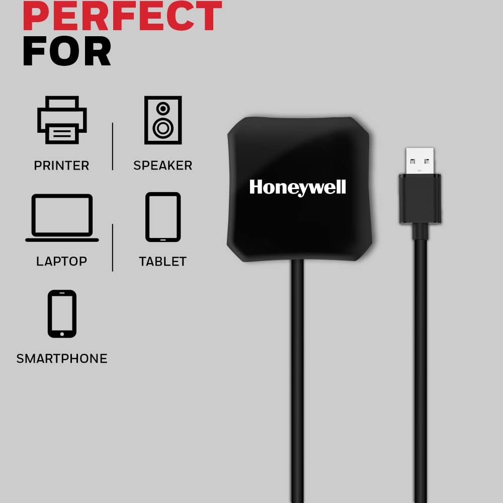 (Open Box) Honeywell Newly Launched 4in1 Ultra Slim Multiport Type C Hub to 1xUSB 3.0 & 3xUSB 2.0 Ports,30cms(1 feet) Cable,DataTransfer Speed Upto 5GBPS,Universally Compatible with All USB,PC,Speaker,Laptop