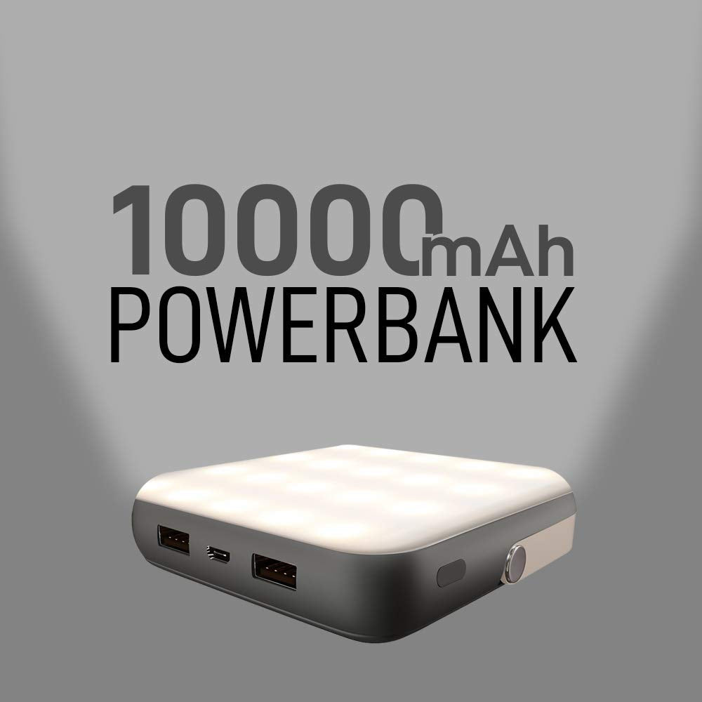 (Open Box) Syska 10000 mAh Power Bank (White, Lithium Polymer, for Mobile)