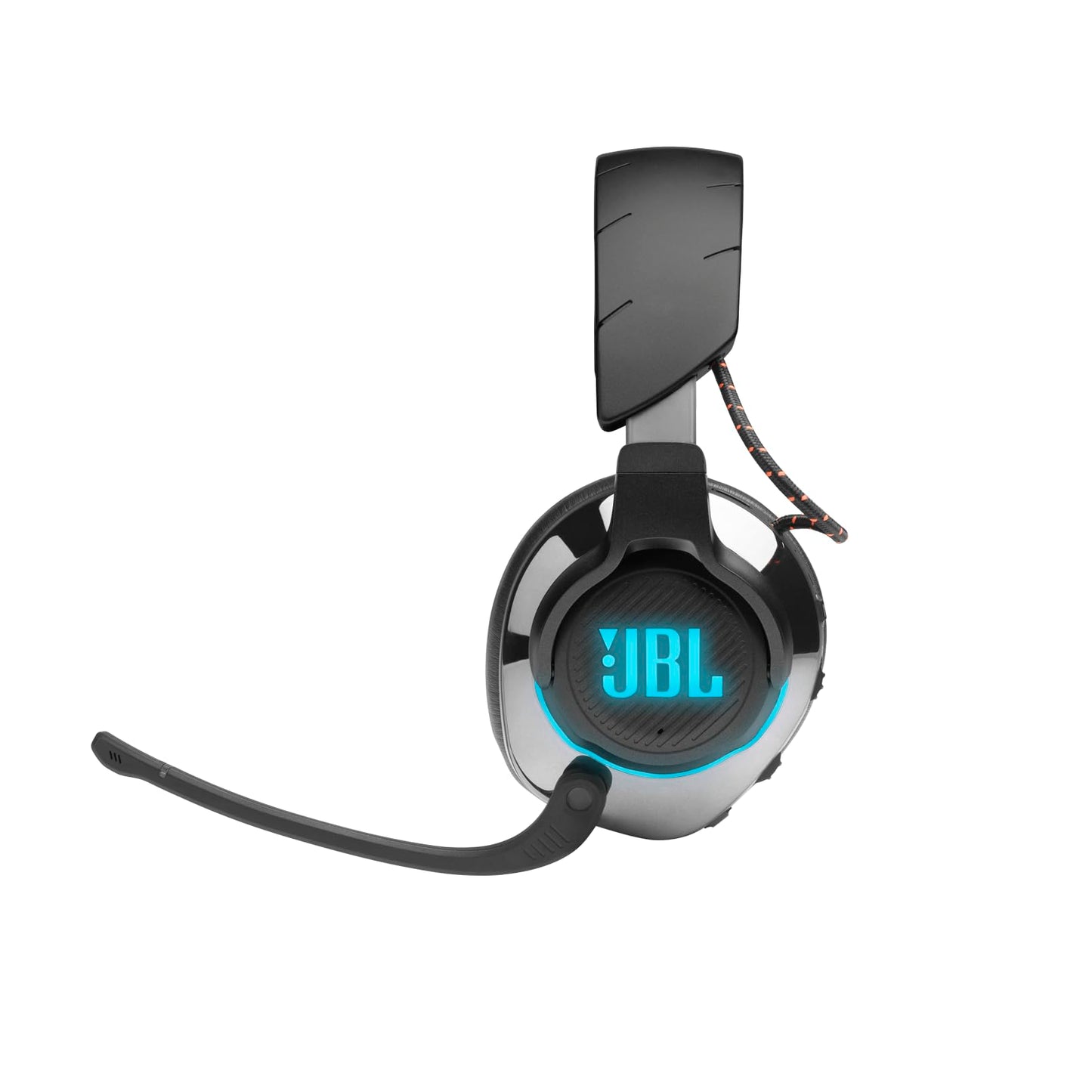 (OPEN BOX) JBL Quantum 810 Wireless Over Ear Gaming Headset with Mic, ANC, 50mm Neodymium Drivers, 43H Playtime, Low Latency, Dual Surround Sound, Boom Mic, 2.4GHz Wireless Dongle, Discord-certified Dial (Black)