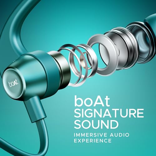 (Open Box)boAt Rockerz 255 Touch Neckband with Full Touch Controls,Spatial Audio,Up to 30H Playtime,ASAP Charge,Beast Mode,Enx Technology(Deep Blue),in-Ear,Bluetooth