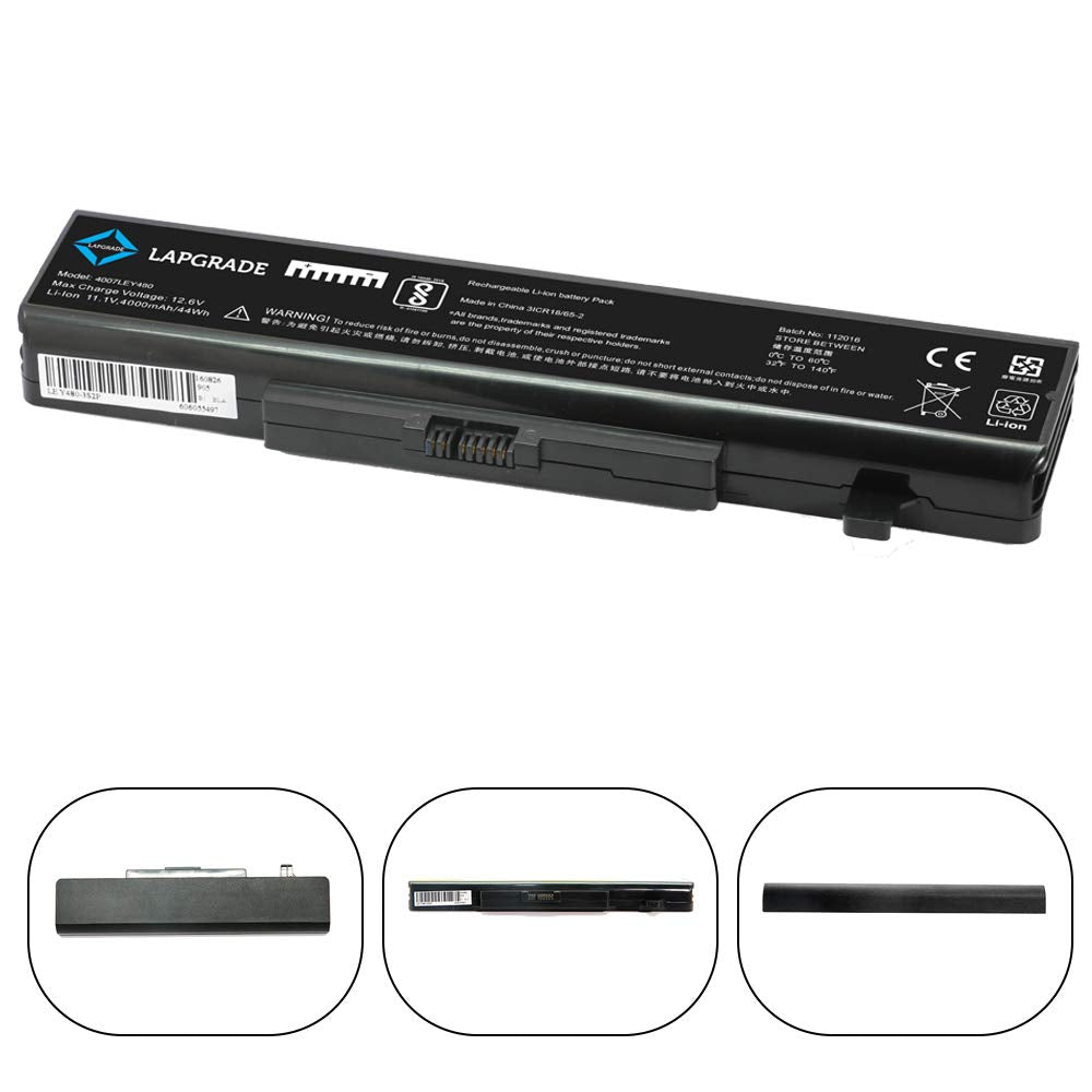 (Open Box) Lapgrade Compatible Laptop Battery for Lenovo Ideapad G400 G405 G410 Series (Black)