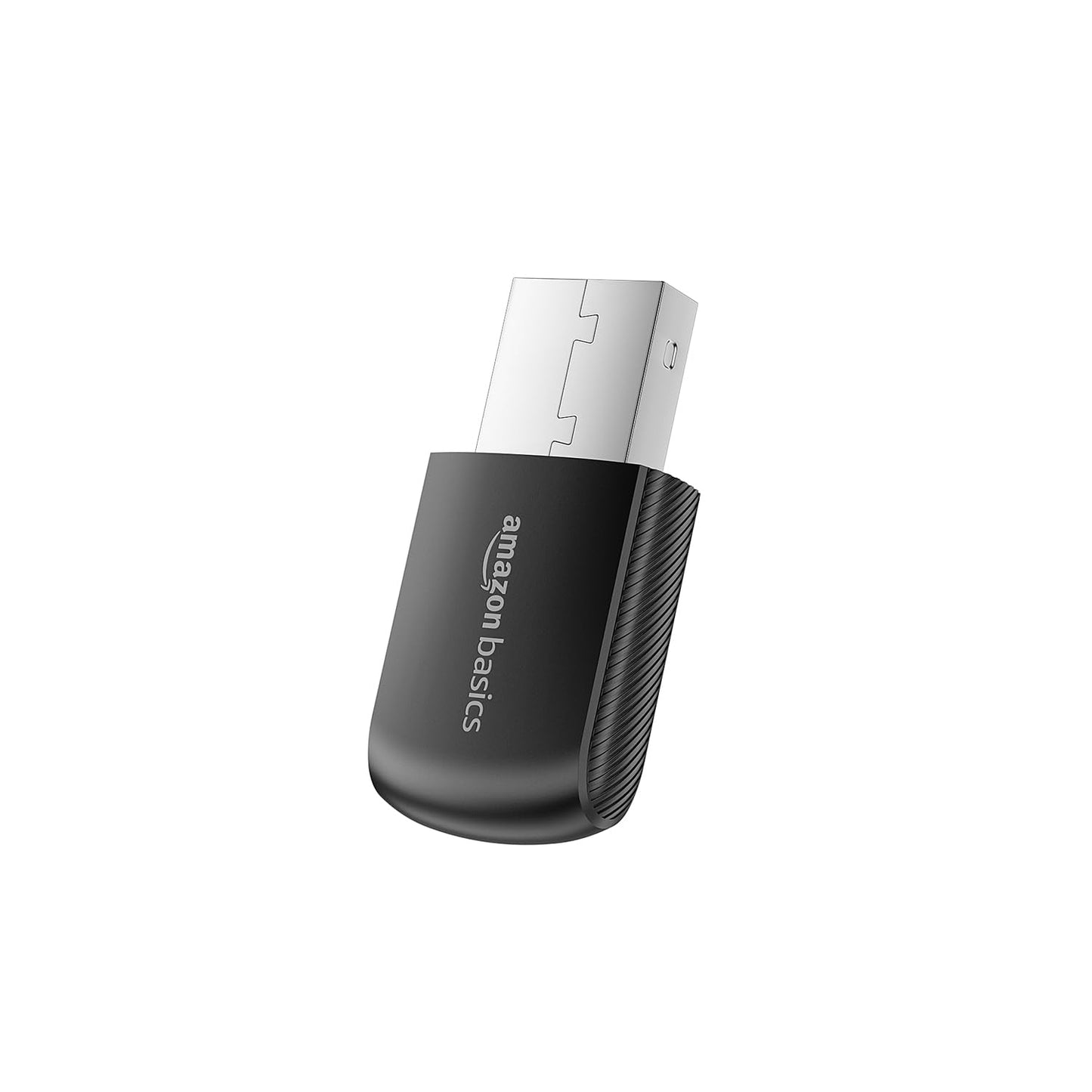 (Open Box) amazon basics 300Mbps Free Driver Mini Wireless USB Adapter for Pc, Laptop | Supports Windows, Mac and Linux | USB 2.0, Black