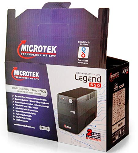 (Open Box) MICROTEK Legend UPS 650