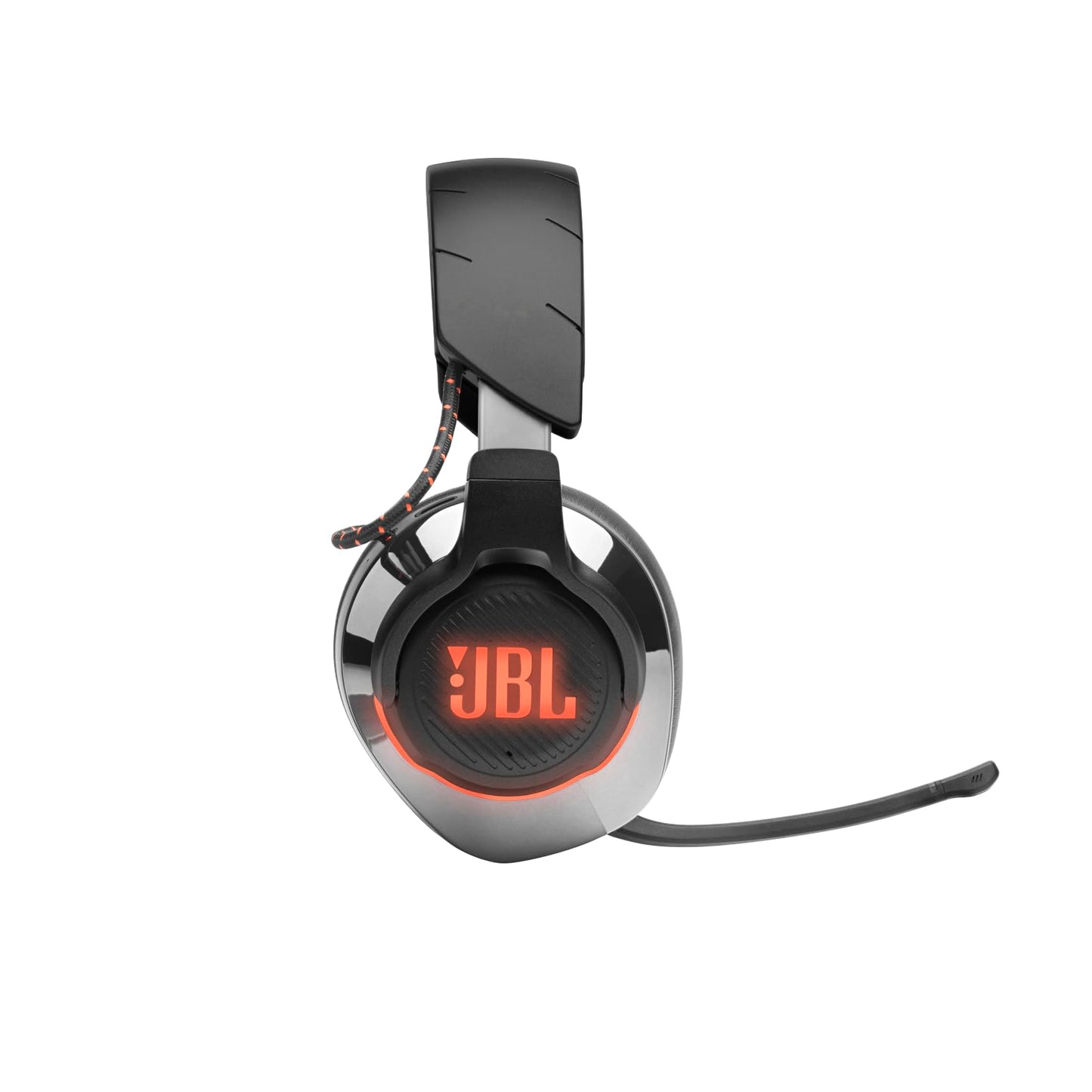 (OPEN BOX) JBL Quantum 810 Wireless Over Ear Gaming Headset with Mic, ANC, 50mm Neodymium Drivers, 43H Playtime, Low Latency, Dual Surround Sound, Boom Mic, 2.4GHz Wireless Dongle, Discord-certified Dial (Black)
