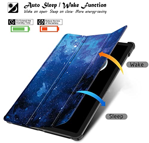 (OPEN BOX)Robustrion Trifold Flip Stand Case Cover for Realme Pad X 11 inch Tablet Cover - Black