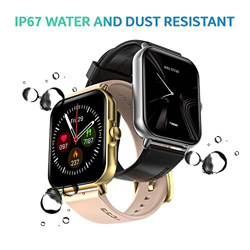 (Open box)TAGG Engage Lite Advanced Calling Smartwatch with Split Screen Function | Single Chip Technology | Fast Charge 10 min = 1 Day Usage | AI Voice Assistant | Built-In Games, Calculator, Stopwatch & Timer