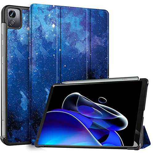 (OPEN BOX)Robustrion Trifold Flip Stand Case Cover for Realme Pad X 11 inch Tablet Cover - Black