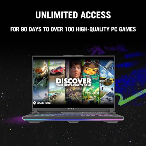 (Brand Refurbished)ASUS ROG Strix G16 (2023) 64WHrs Battery, Intel Core i5-13450HX 13th Gen, 16" FHD+ 165Hz, 6GB RTX 3050, Gaming Laptop (16GB/1TB SSD/Windows 11/Office 2021/4-Zone RGB KB/Gray/2.50 Kg) G614JJ-N3088WS