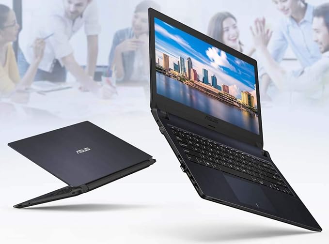 (Brand Refurbished) ASUS ASUSPRO P1440FA-FQ1706 Intel Core i5 10th Gen 14-inch HD Thin and Light Laptop (4GB RAM/1TB HDD/Dos/Integrated Graphics/1.68 kg), Star Grey