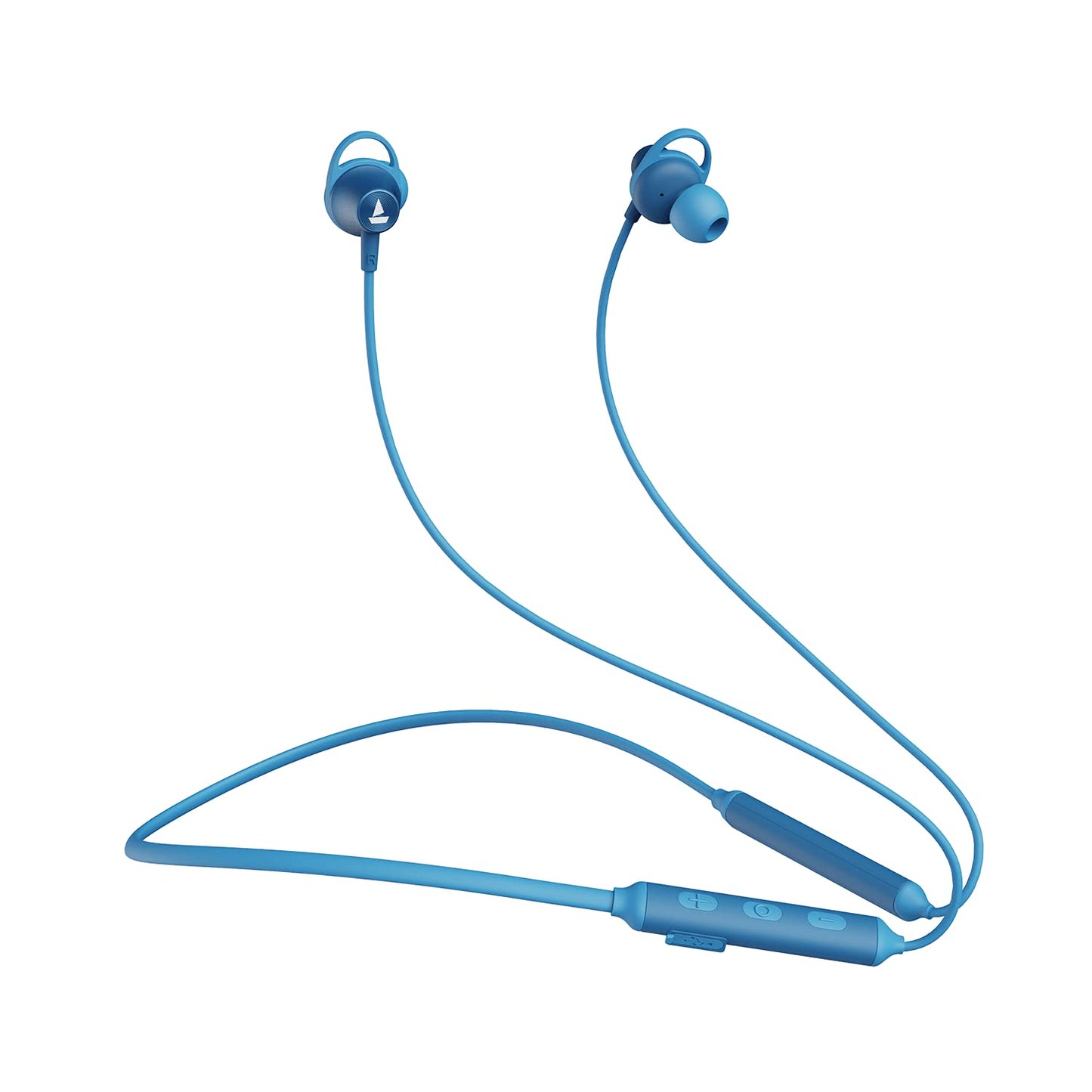 (Open box)boAt Rockerz 245v2 Bluetooth Wireless in Ear Earphones with Upto 8 Hours Playback, 12mm Drivers, IPX5, Magnetic Eartips, Integrated Controls and Lightweight Design with Mic (Navy Blue)
