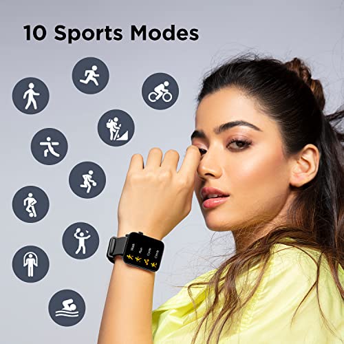 (Without Box)boAt Wave Call Smart Watch, Smart Talk w/Advanced Dedicated Bluetooth Calling Chip, 1.69 HD Display w/ 550 NITS & 70% Color Gamut, 150+ Watch Faces, Multi-Sport Modes,HR,SpO2(Caribbean Green)