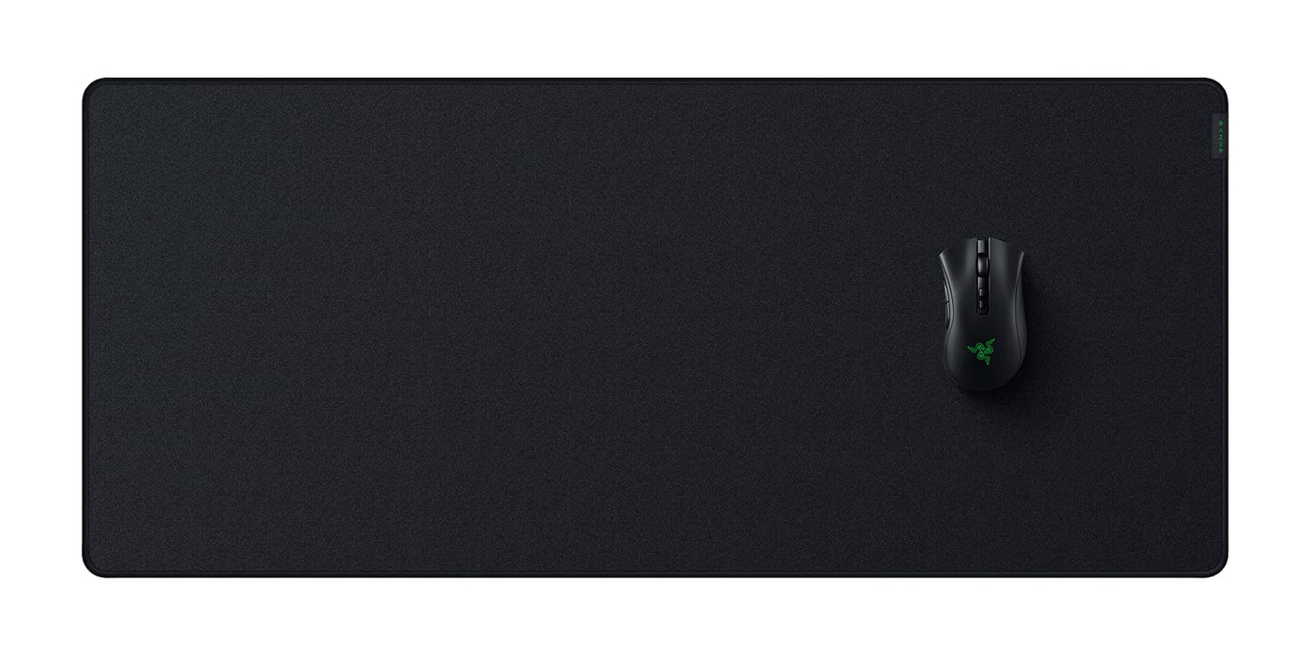 (OPEN BOX)Razer Strider - L Multilayer Synthetic Leather, Foam Padding, Head Cushion, Height Adjustable, Black/Green (RZ02-03810200-R3M1)