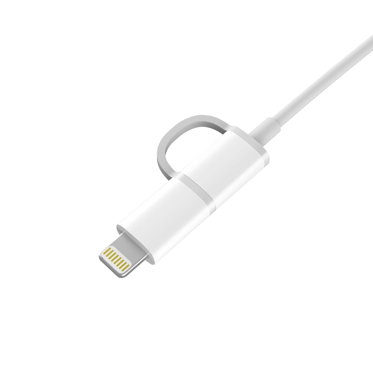 (Open Box) ZMI 2-in-1 Lightning and Micro-USB Combo Cable for iOS and Android, 3.3 ft/1 m, MFi Certified Charging and Data Sync for iPhone, iPad, iPod, and More