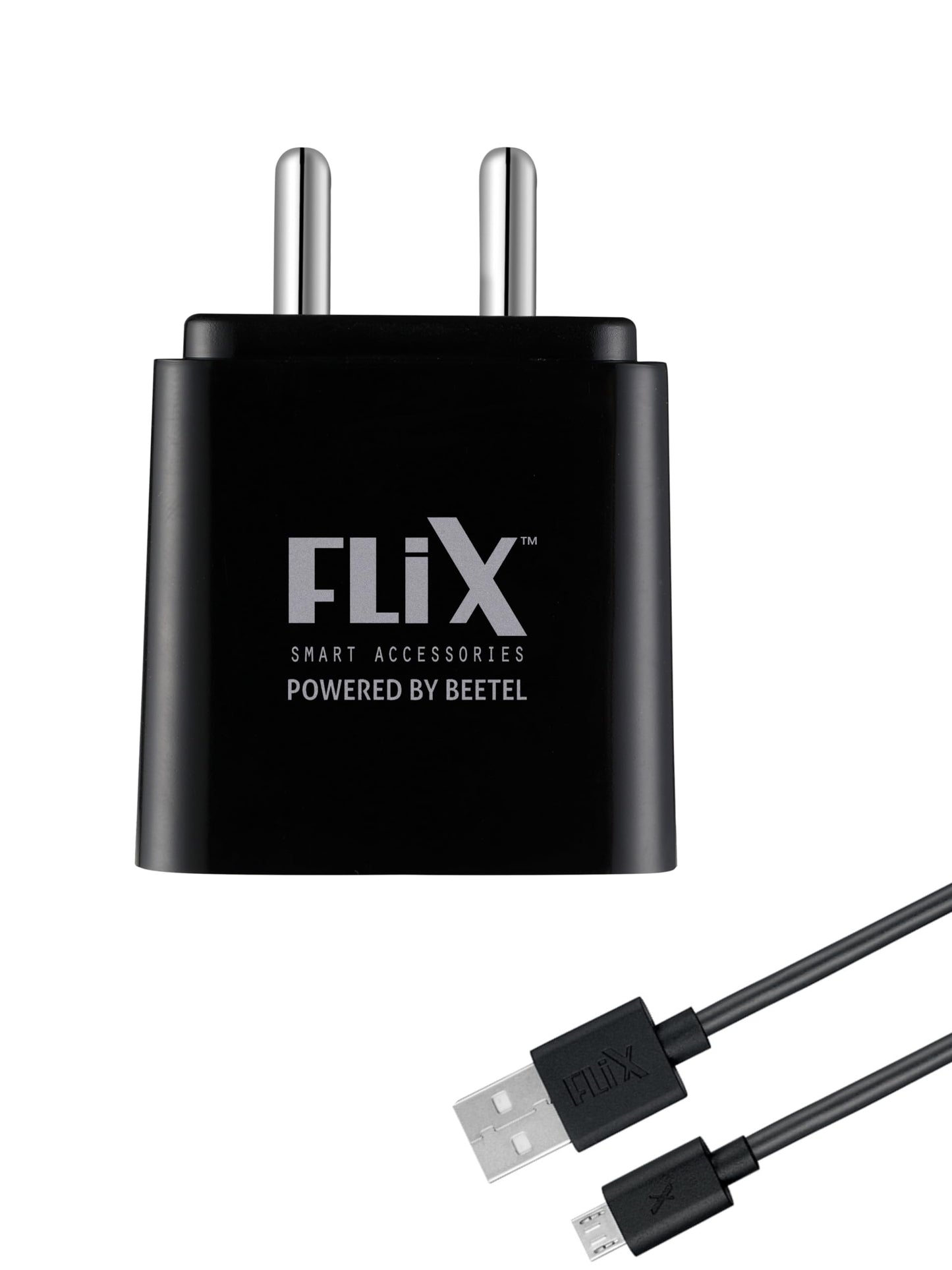 (Open Box) FLiX (Beetel) Storm 33W PD & QC Dual Port Wall Charger,USB Type A & Type C Output Widely Compatible for All Android & IOS Devices,Enhanced Safety,Light Weight & Compact,with Type C Cable (White–SD133)