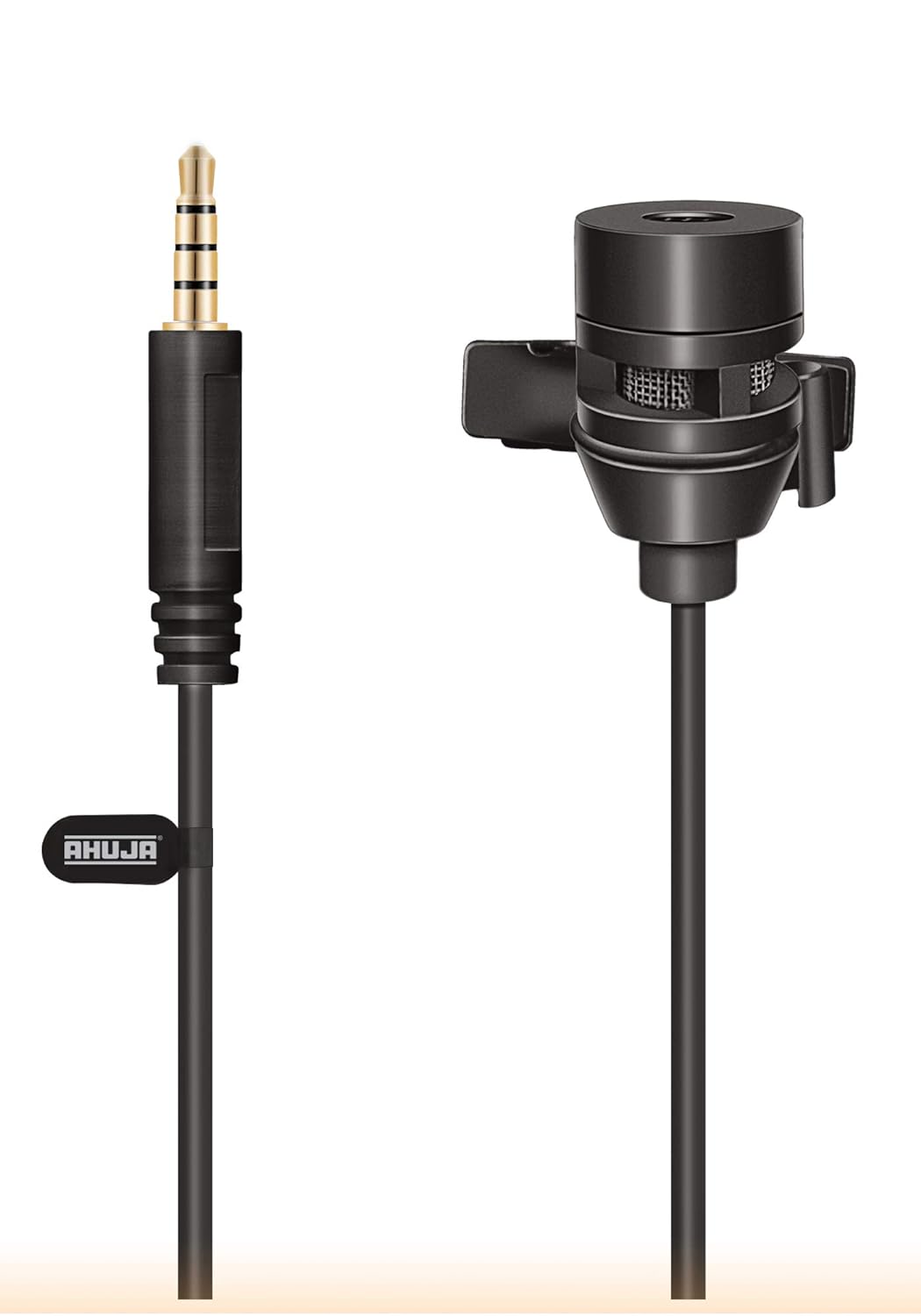 (Open Box) AHUJA MTP-20 Lavalier Microphone for mobie Phones,Video Recording etc