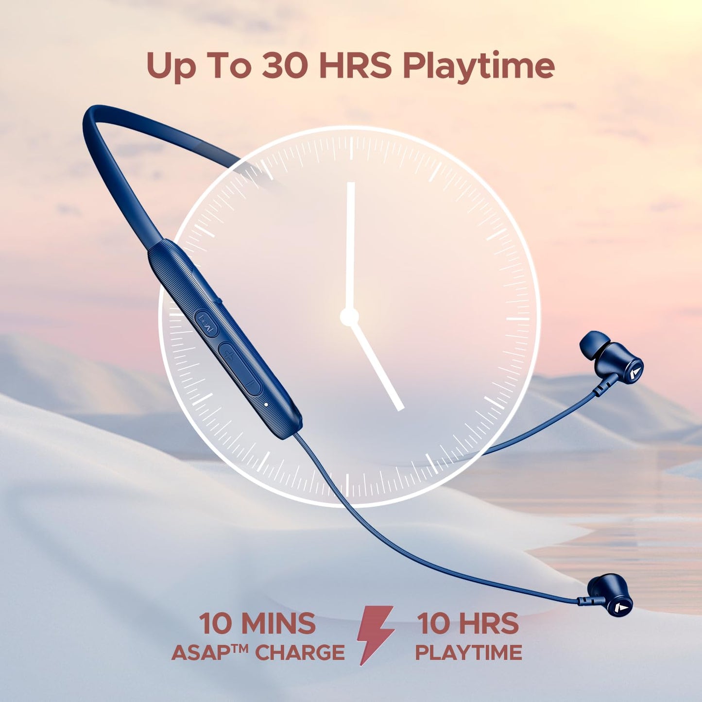 (Open box)boAt Rockerz 245v2 Bluetooth Wireless in Ear Earphones with Upto 8 Hours Playback, 12mm Drivers, IPX5, Magnetic Eartips, Integrated Controls and Lightweight Design with Mic (Navy Blue)