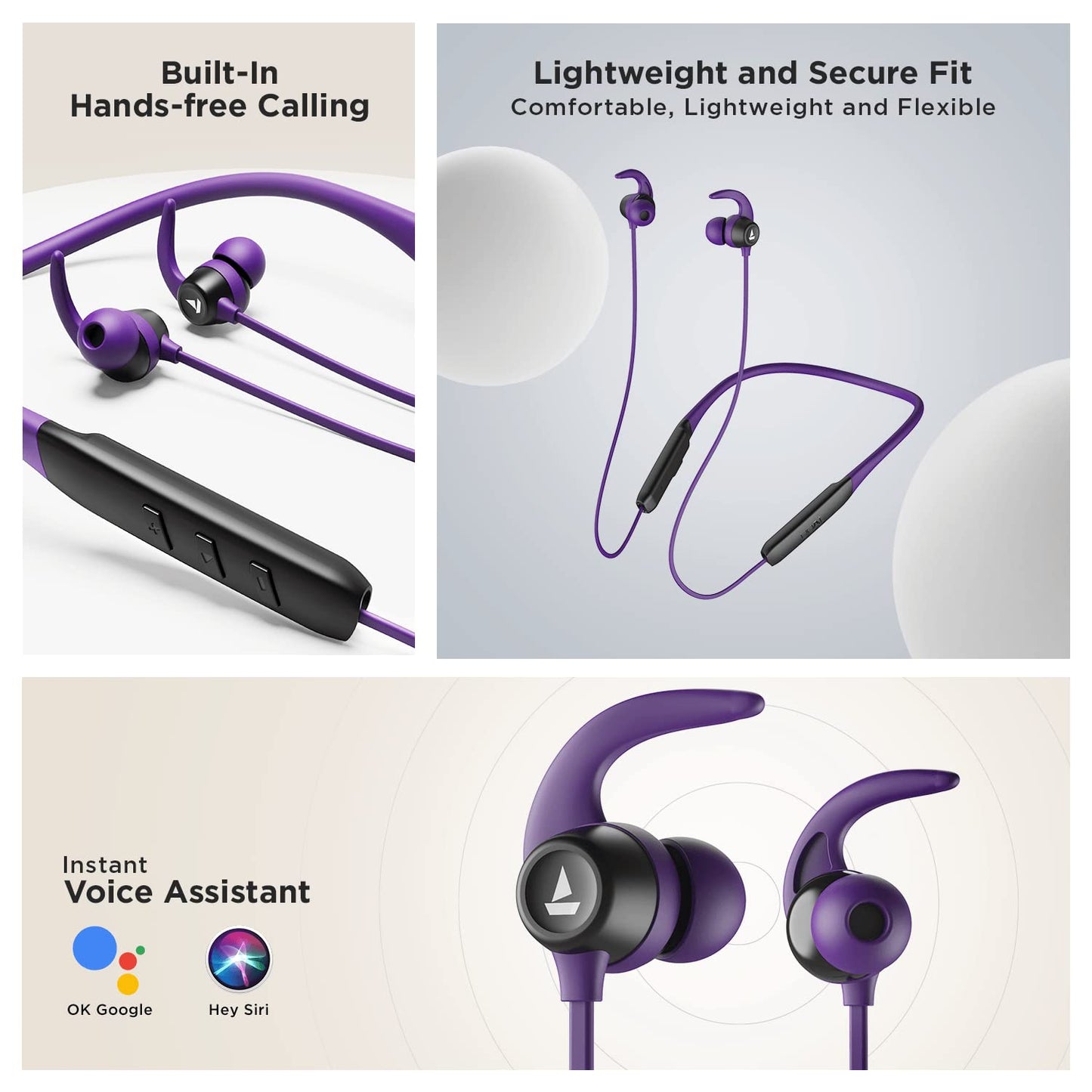 (Open Box)boAt Rockerz 255 Touch Neckband with Full Touch Controls,Spatial Audio,Up to 30H Playtime,ASAP Charge,Beast Mode,Enx Technology(Deep Blue),in-Ear,Bluetooth