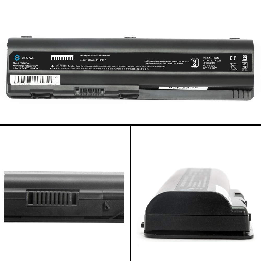 (Open Box) Lapgrade Battery for HP Pavilion DV4 DV5 DV6 Series