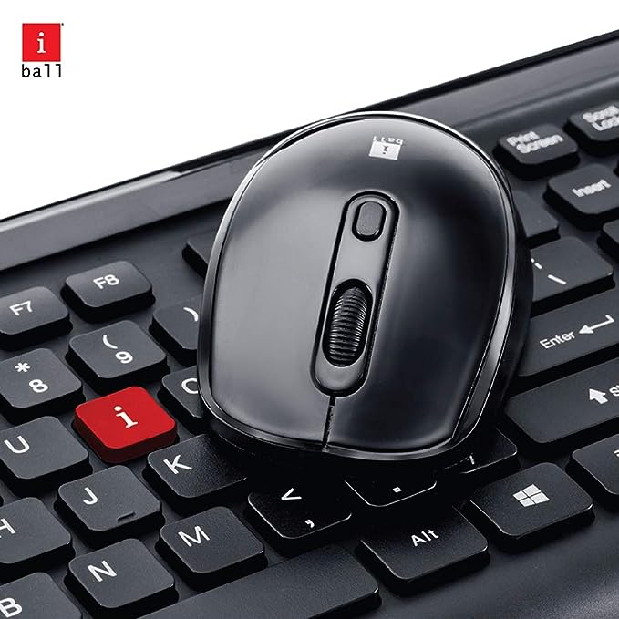 (Open Box) iBall Magical Duo 2 Wireless Deskset - Keyboard and Mouse