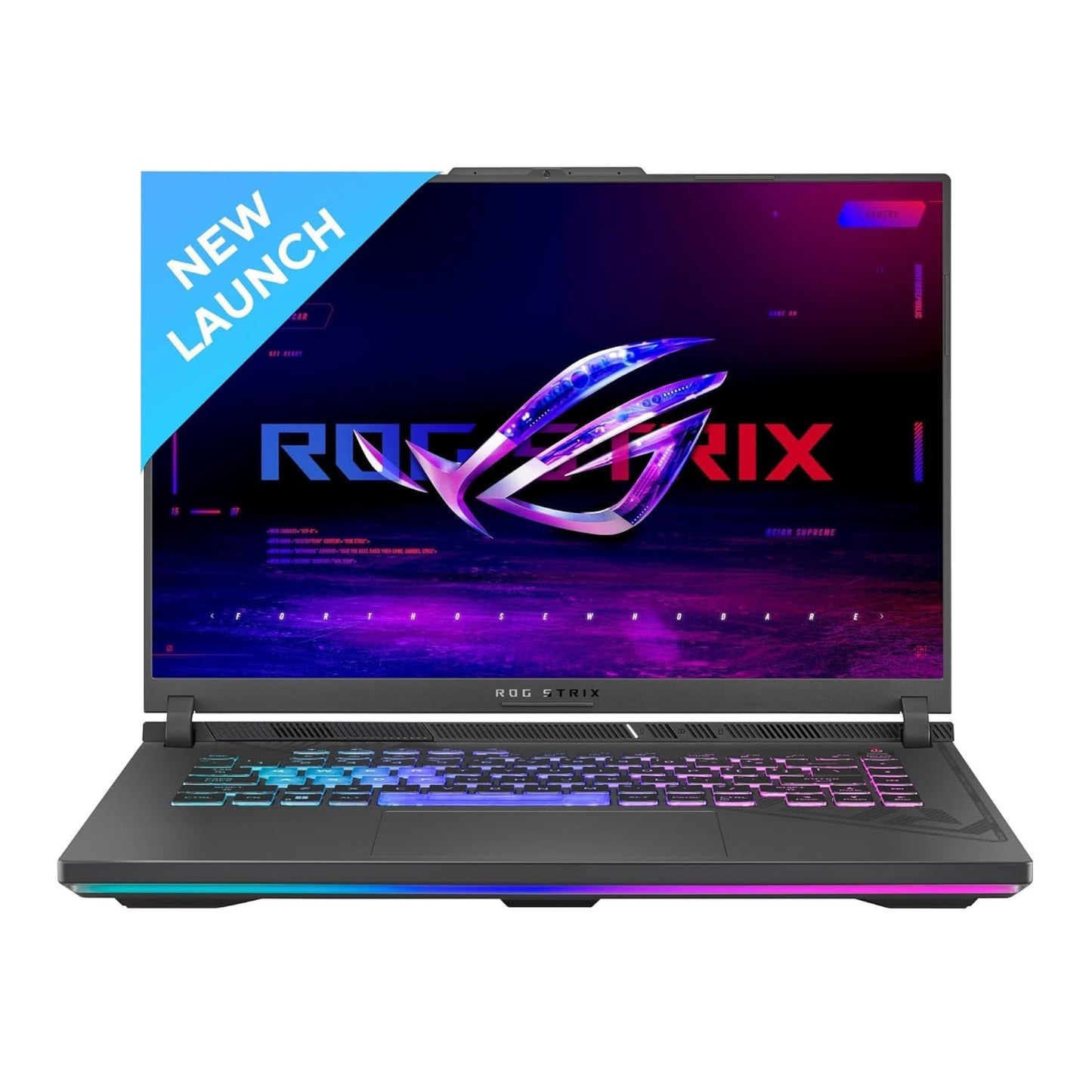 (Brand Refurbished)ASUS ROG Strix G16 (2023) 64WHrs Battery, Intel Core i5-13450HX 13th Gen, 16" FHD+ 165Hz, 6GB RTX 3050, Gaming Laptop (16GB/1TB SSD/Windows 11/Office 2021/4-Zone RGB KB/Gray/2.50 Kg) G614JJ-N3088WS