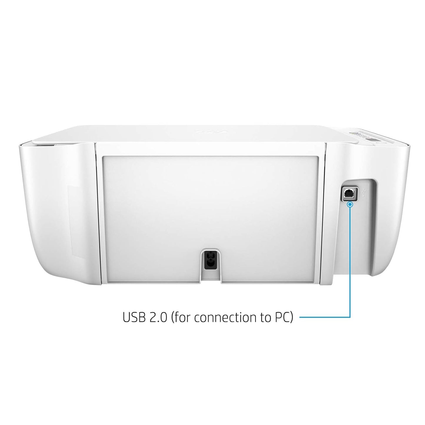 (Open Box) HP DeskJet 2675 All-in-One Ink Advantage Wireless Colour Printer (White) with Voice-Activated Printing (Compatible with Alexa and Google Assistant)