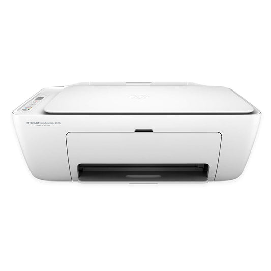 (Open Box) HP DeskJet 2675 All-in-One Ink Advantage Wireless Colour Printer (White) with Voice-Activated Printing (Compatible with Alexa and Google Assistant)