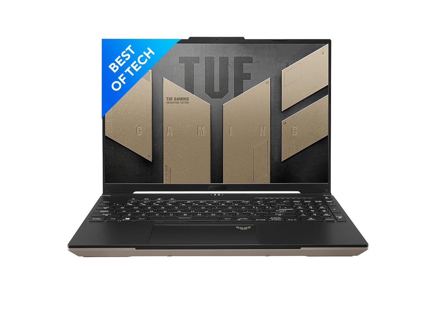 (Brand Refurbished)ASUS TUF Gaming A16 Advantage Edition (2023), AMD Ryzen 9 7940HS, 16" FHD+ 165Hz, 8GB Radeon RX 7600S, Gaming Laptop (16GB/1TB SSD/Win 11/Office 2021/Sandstorm/2.20 Kg) FA617XS-N3026WS