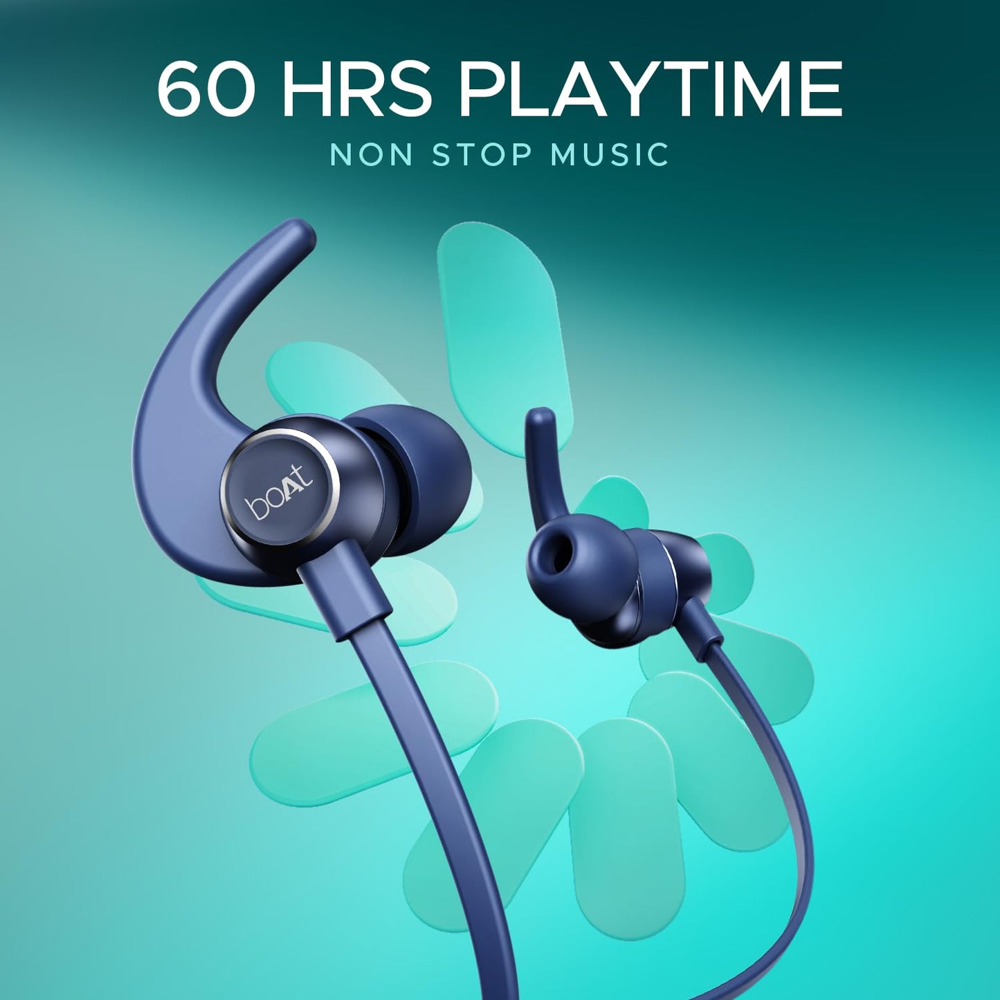 (Open Box)boAt Rockerz 255 Touch Neckband with Full Touch Controls,Spatial Audio,Up to 30H Playtime,ASAP Charge,Beast Mode,Enx Technology(Deep Blue),in-Ear,Bluetooth