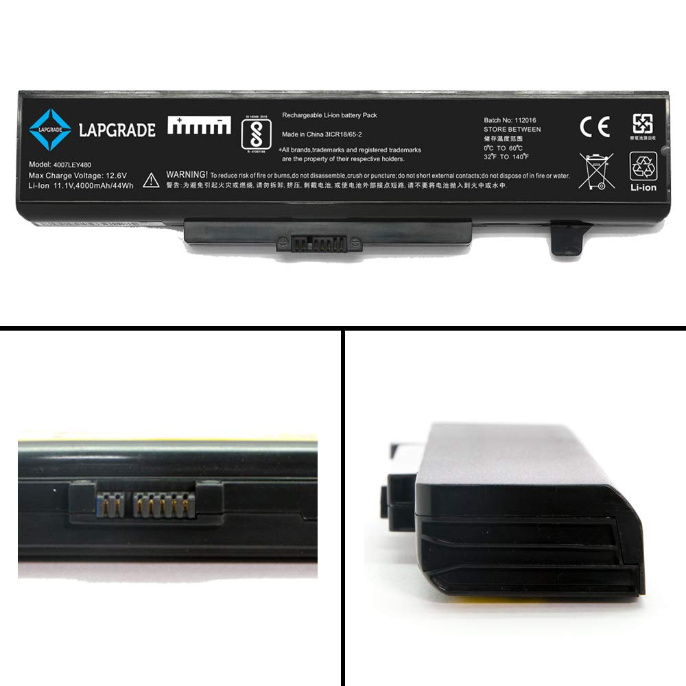 (Open Box) Lapgrade Battery for Lenovo Y480/G580/Y580/B580 Battery-L11S6Y01