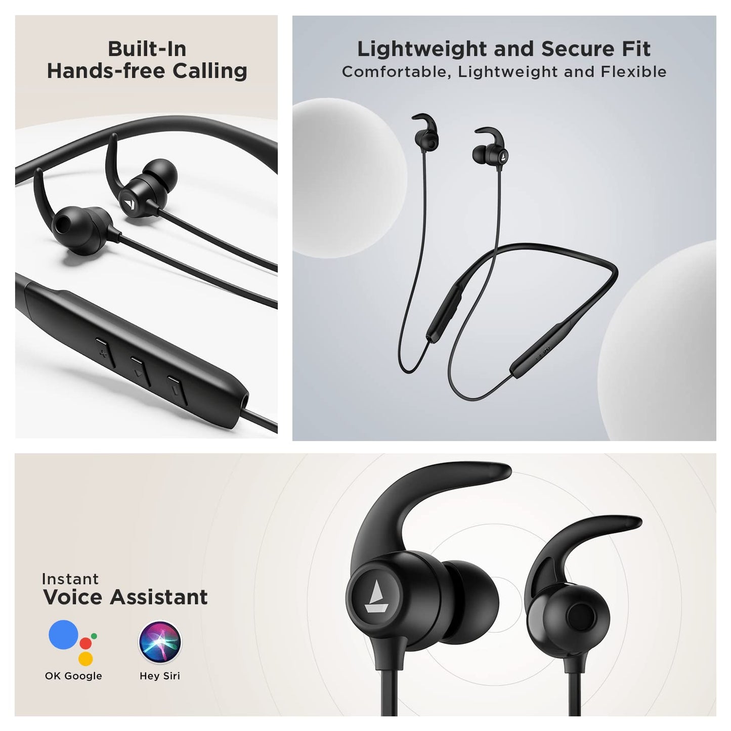 (Open Box)boAt Rockerz 255 Touch Neckband with Full Touch Controls,Spatial Audio,Up to 30H Playtime,ASAP Charge,Beast Mode,Enx Technology(Deep Blue),in-Ear,Bluetooth