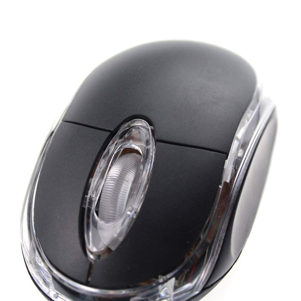(Open Box) 3D Optical Mouse for Laptop, Computer & Desktop (Black)